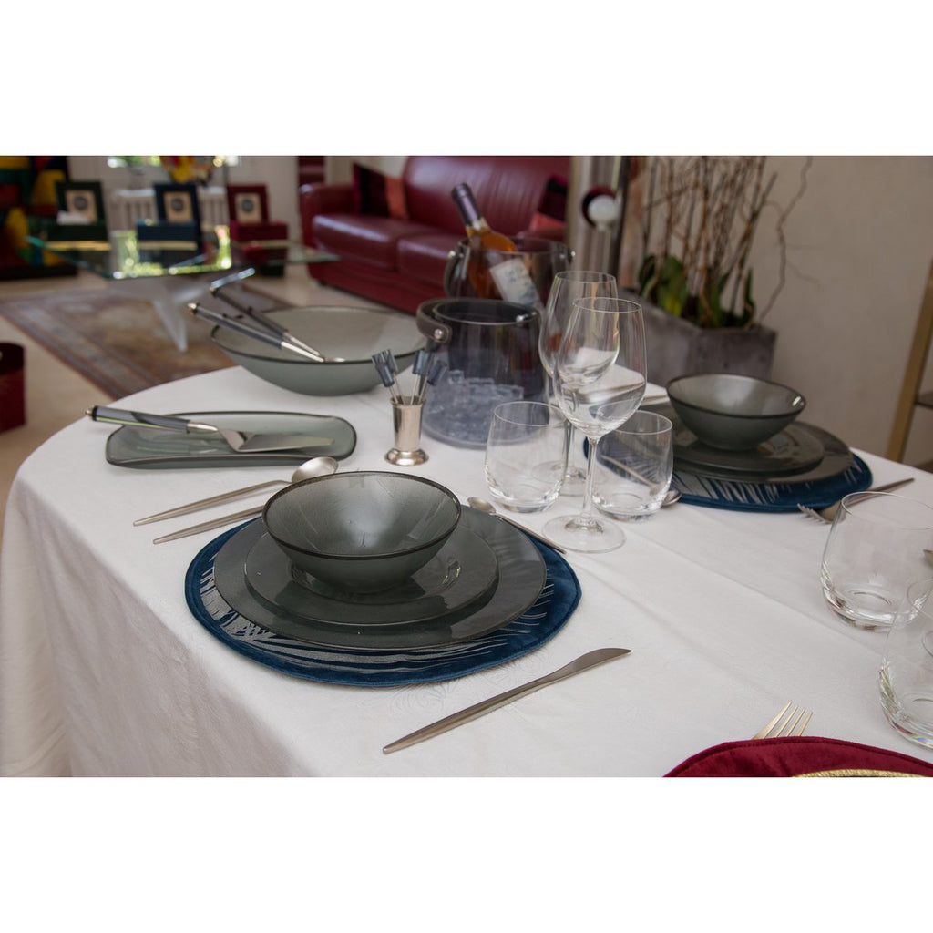 Bestekset 24 stuks - Mat zilver