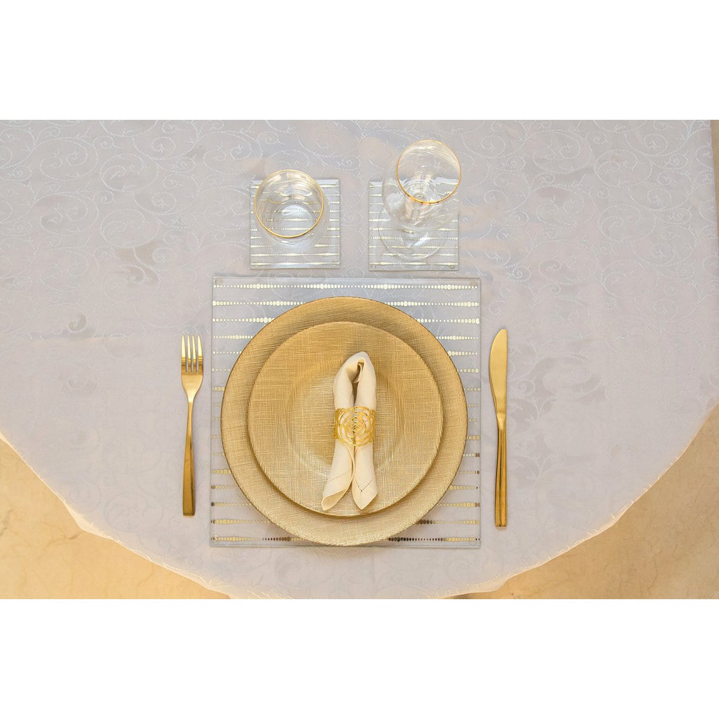 Bestekset 24 stuks - Goud