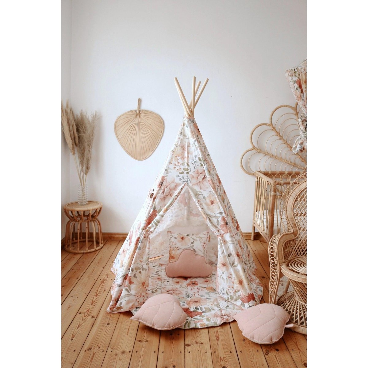 Tipi- en mattenset "Flower Power"