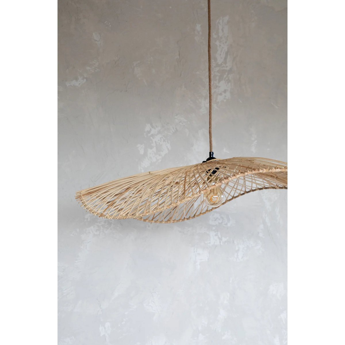 The Chapeau Hanging Lamp - Natural - L.