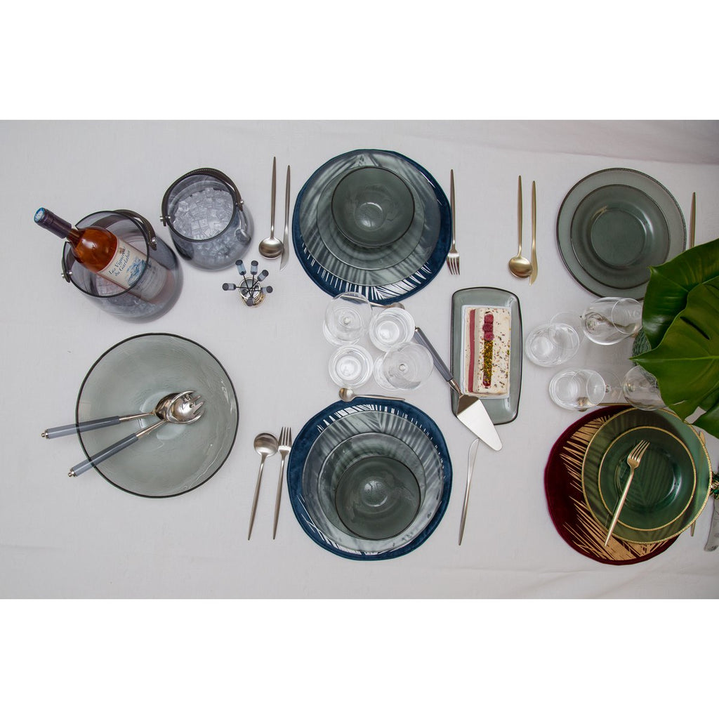 Bestekset 24 stuks - Mat zilver