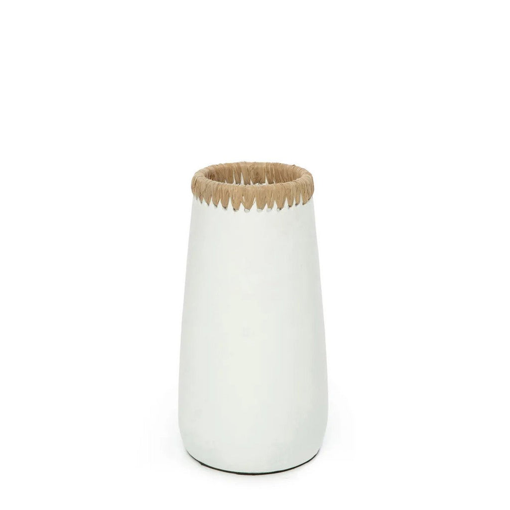 The Sneaky Vase - Wit Naturel - M