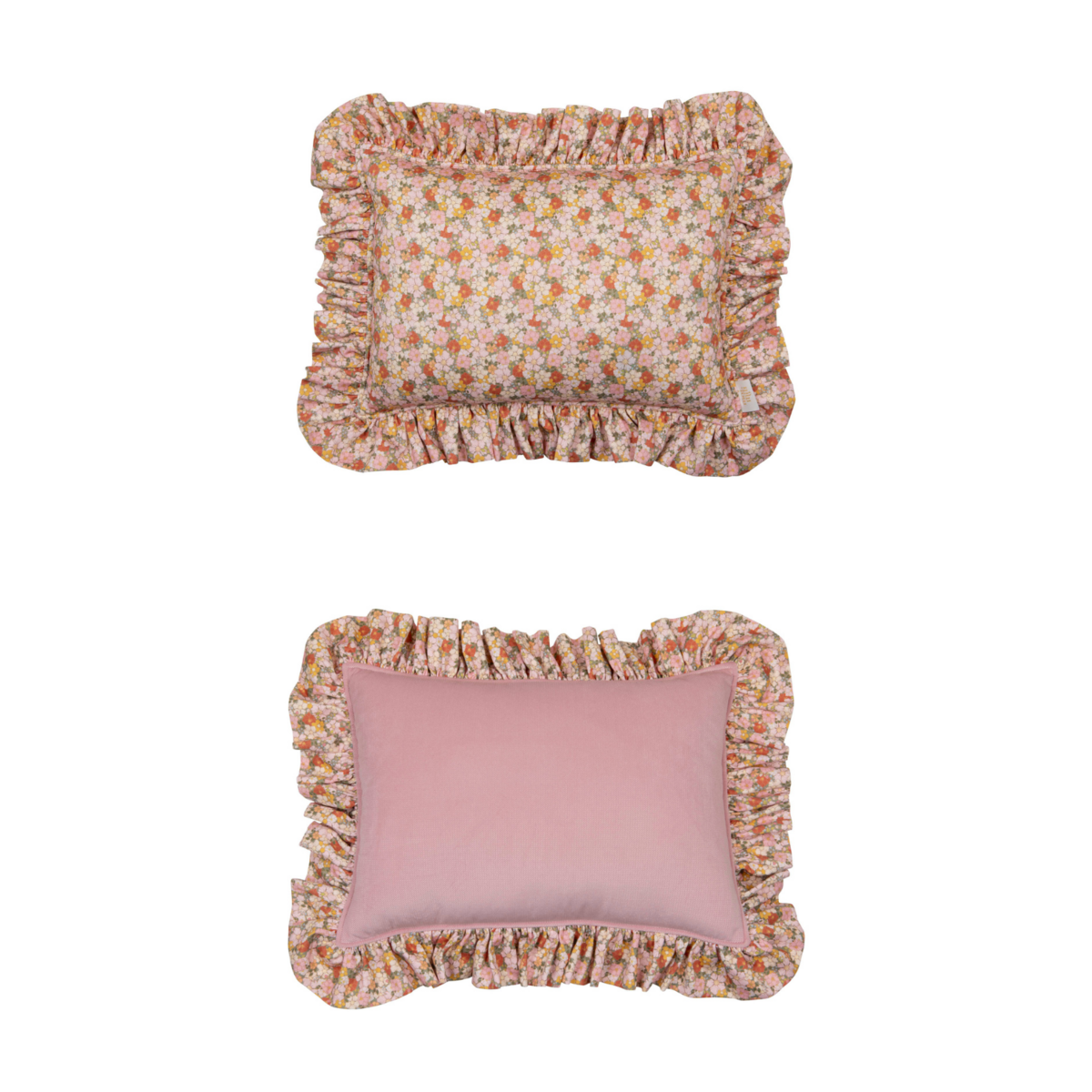 Decoratief kussen met franje "Green Garden"