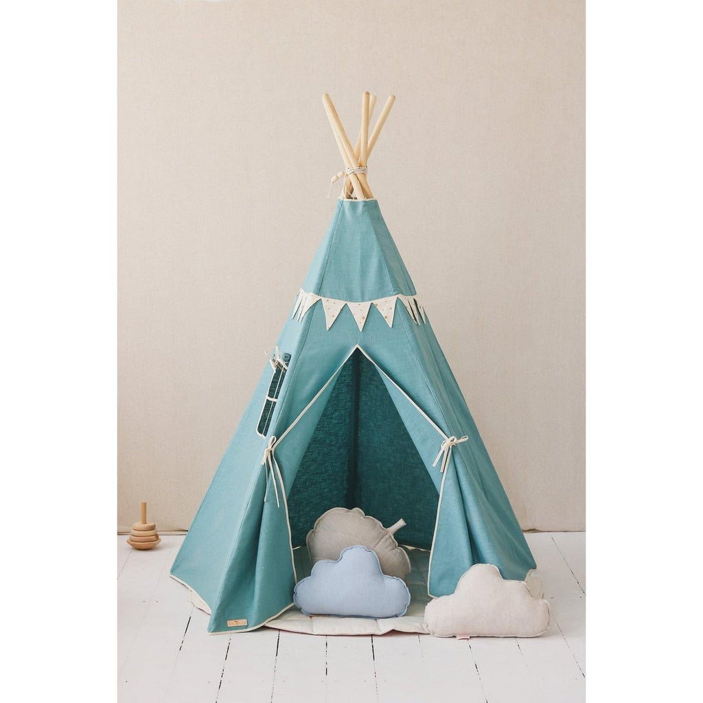 Tipi "Gold Star" met guirlande