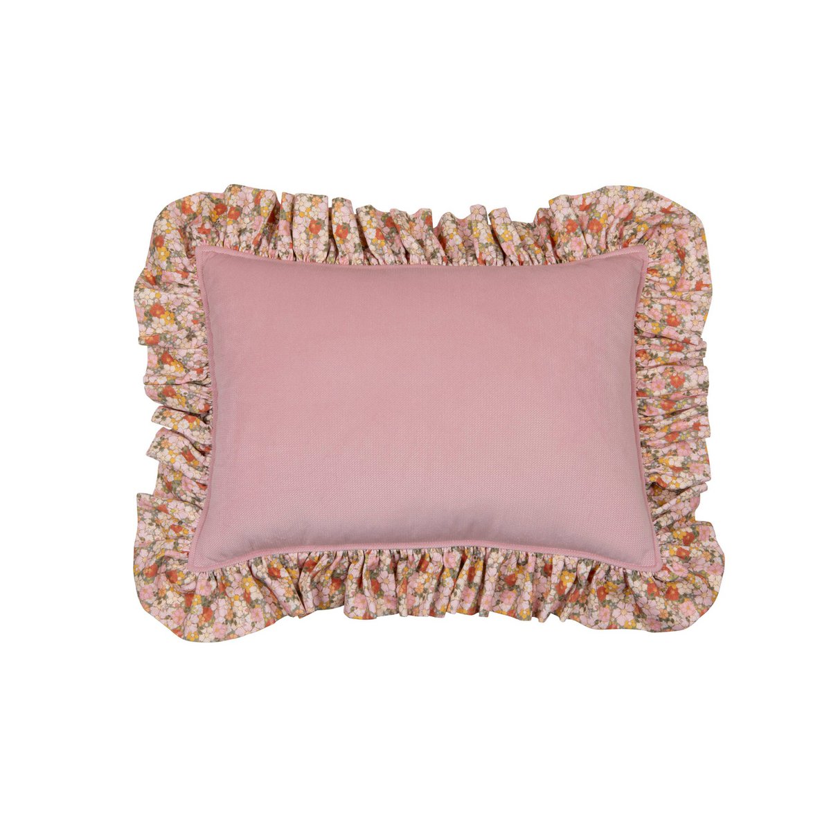 Decoratief kussen met franje "Green Garden"