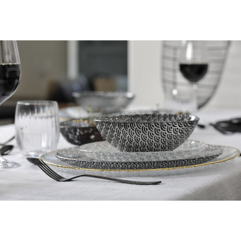 Bestekset 24 stuks - Zwart