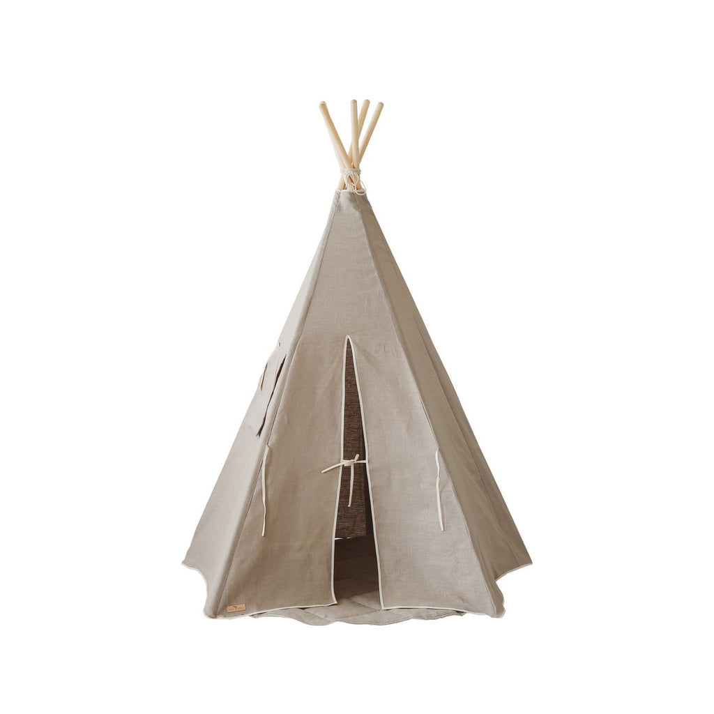 Tipi van natuurlijk linnen