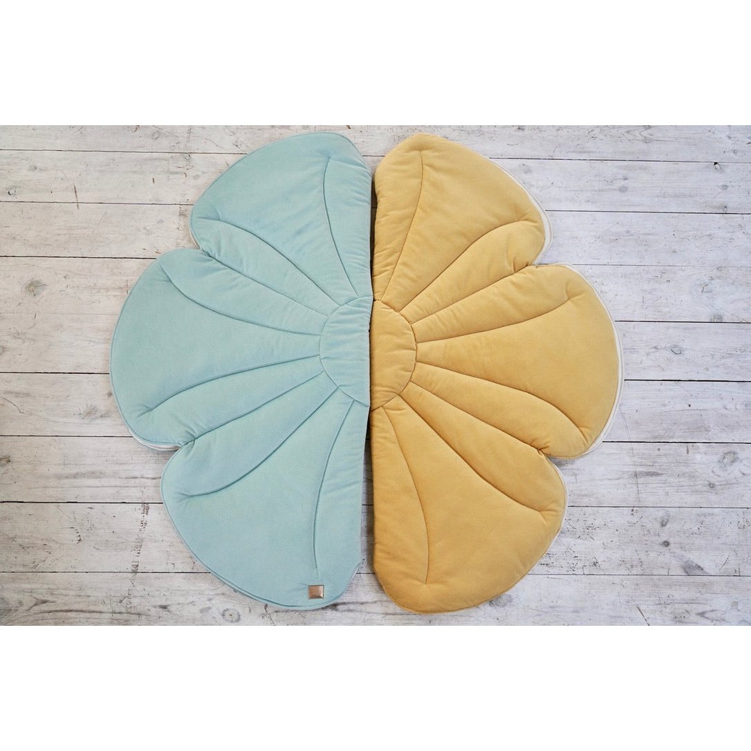 Fluwelen bloemmat "Mint"