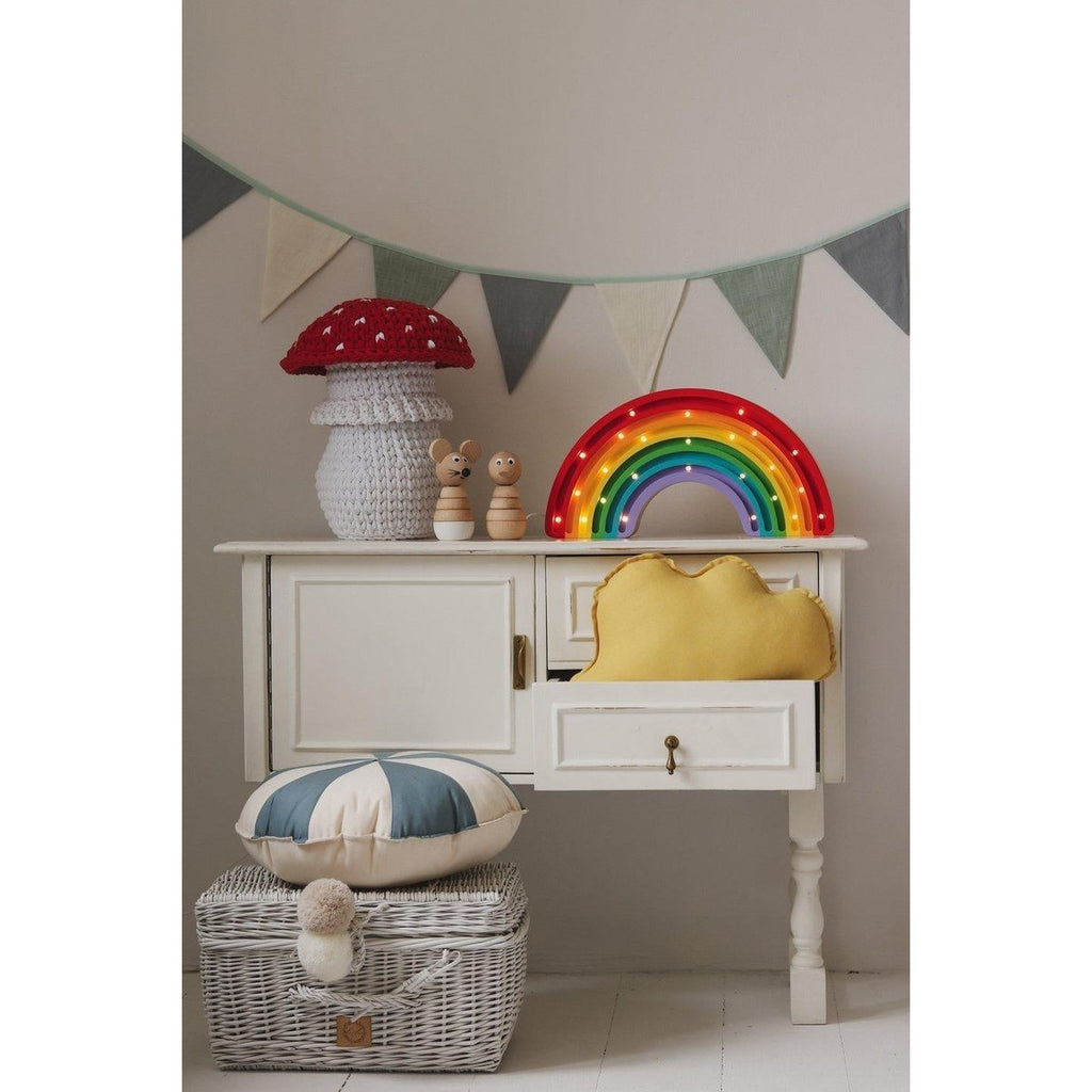 Patchworkkussen 'Blue Candy'