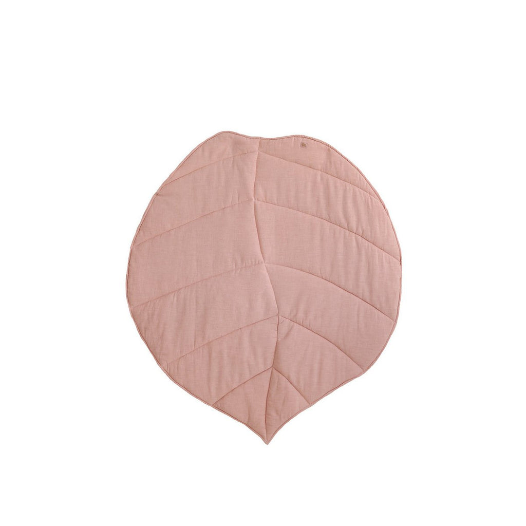 "Lichtroze" fluwelen Ginkgo bladmat