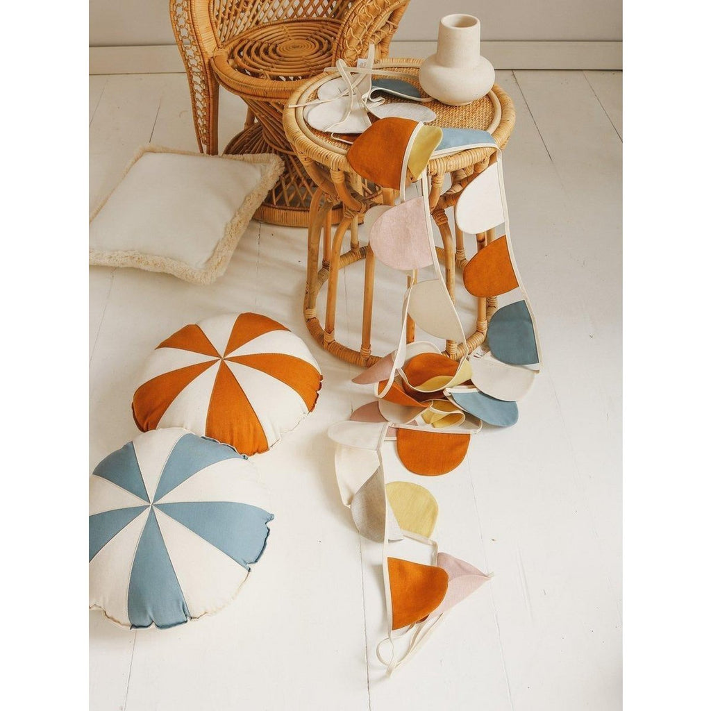 Patchworkkussen 'Blue Candy'