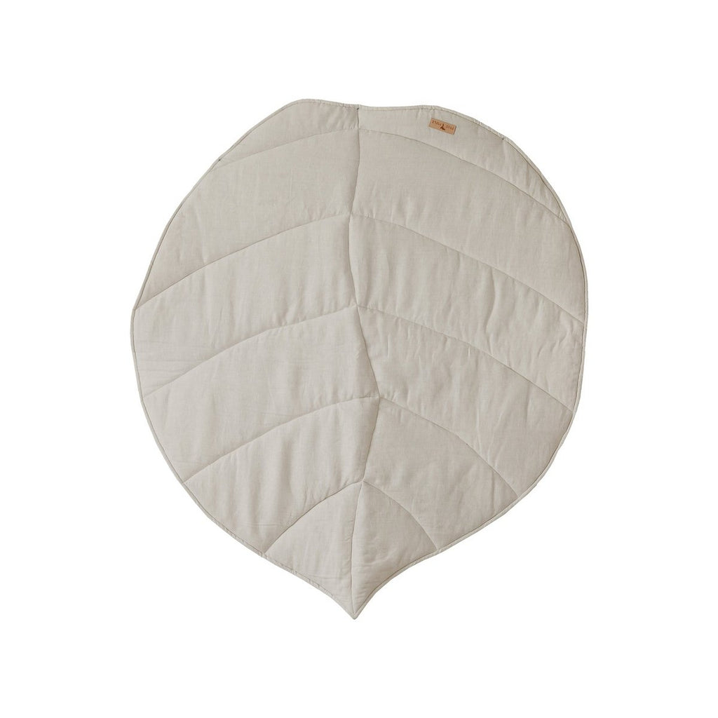 "Zand" fluwelen Ginkgo bladmat