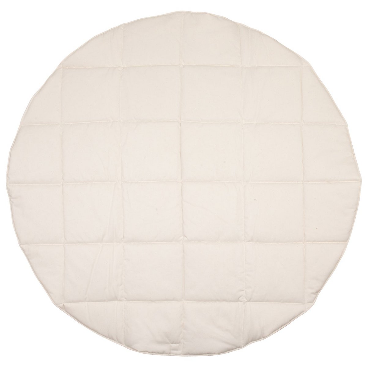 "Gold Stars" ronde katoenen mat