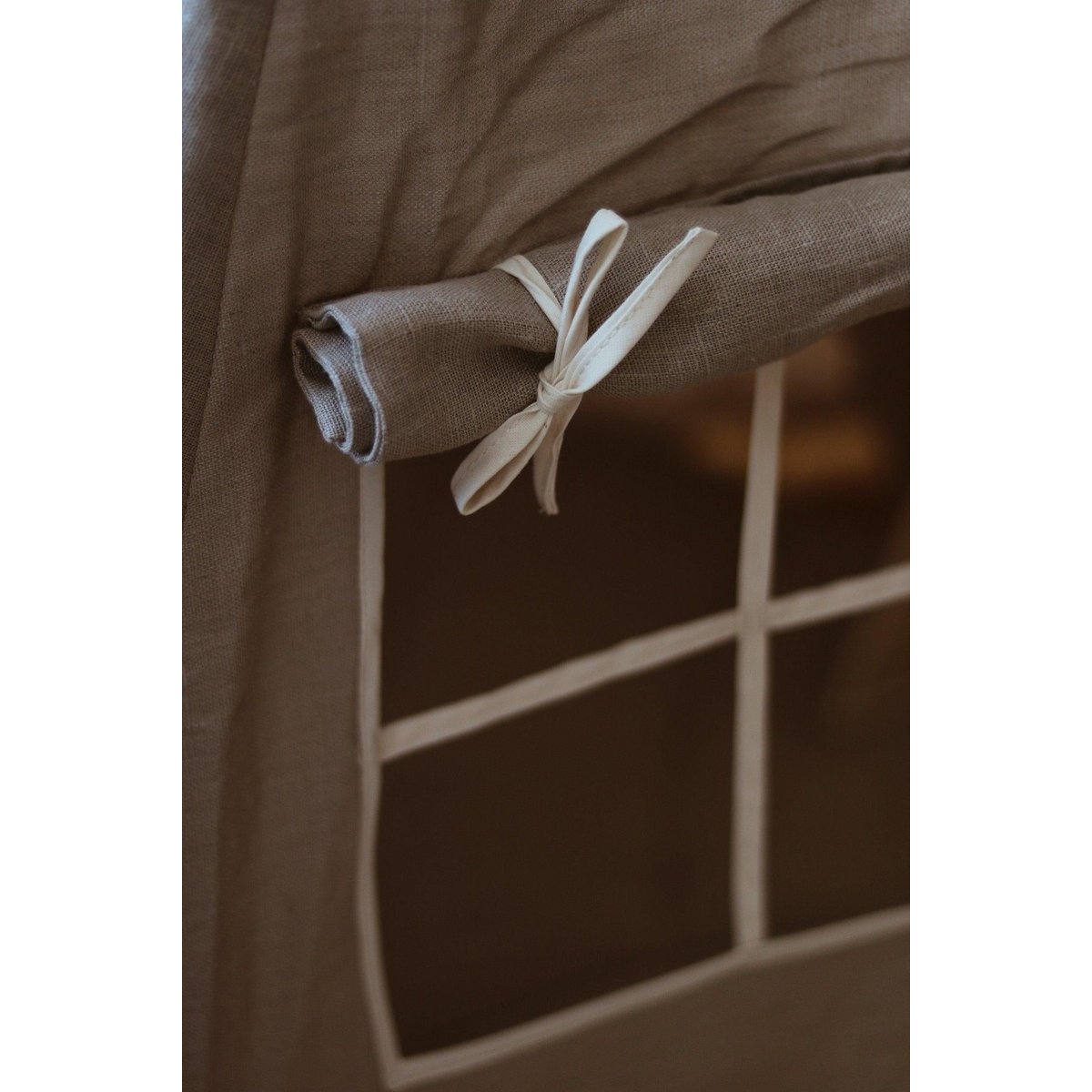 Tipi van natuurlijk linnen