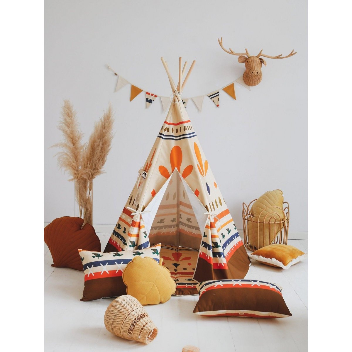"Native Vibe" Tipi- en mattenset