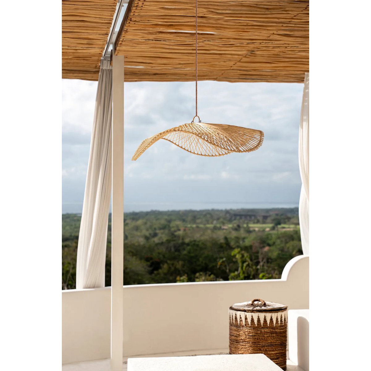 The Chapeau Hanging Lamp - Natural - L.