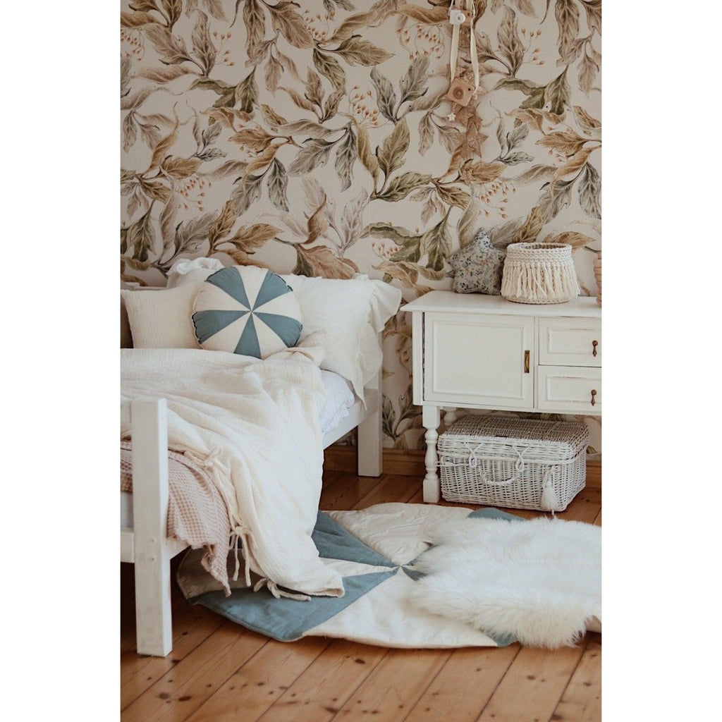 Patchworkkussen 'Blue Candy'